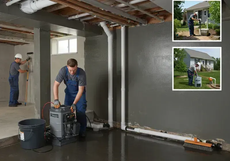 Basement Waterproofing and Flood Prevention process in Bonita, CA